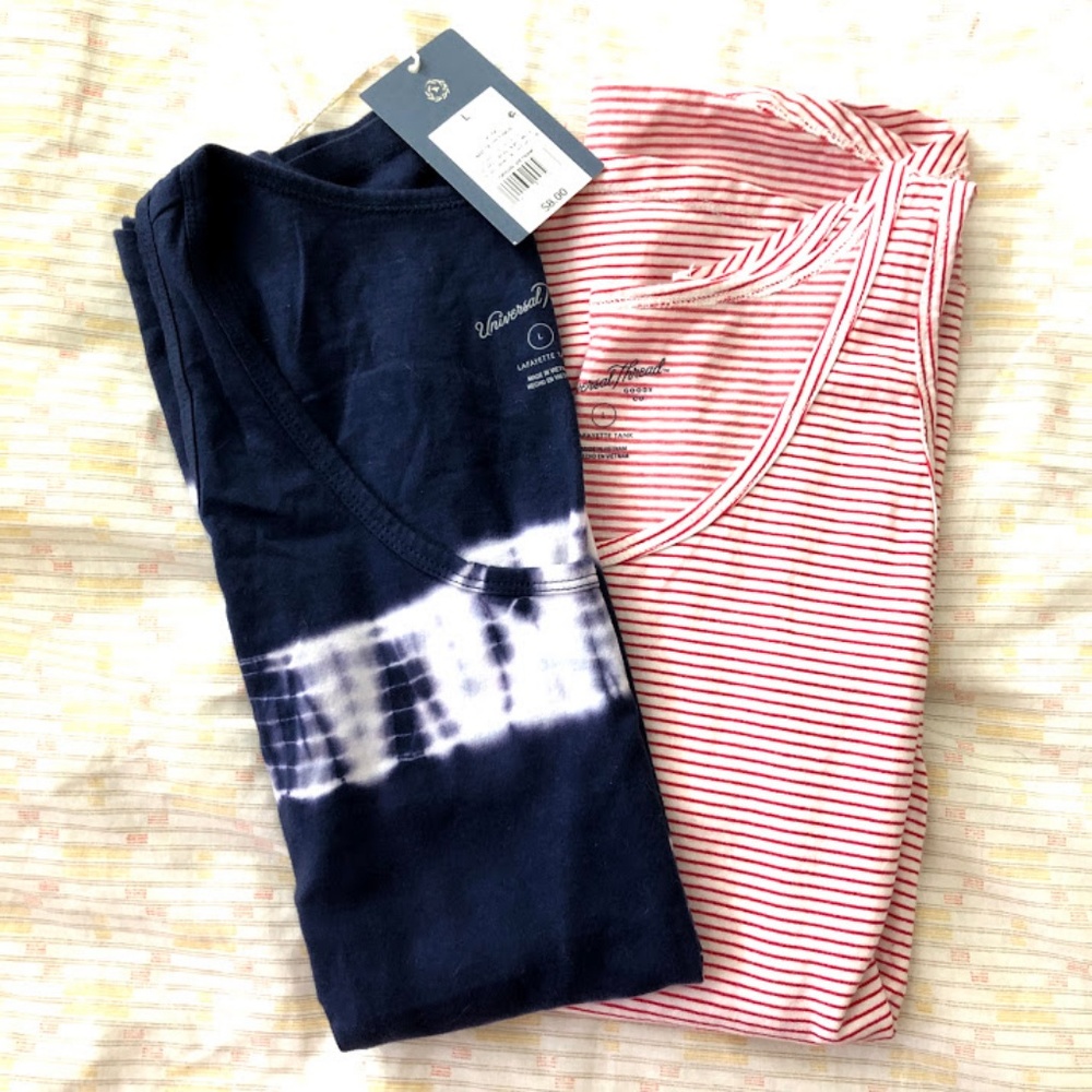 NWT Bundle Universal Threads Tanks